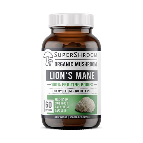 Organic Lion’s Mane Supplement – SuperShroom