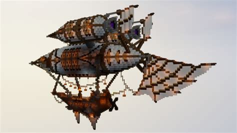 Steampunk Airship Minecraft Map