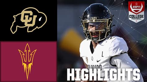 Colorado Buffaloes vs. Arizona State Sun Devils | Full Game Highlights ...