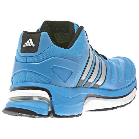 Adidas Mens Adistar Boost Running Shoes - Blue - Tennisnuts.com