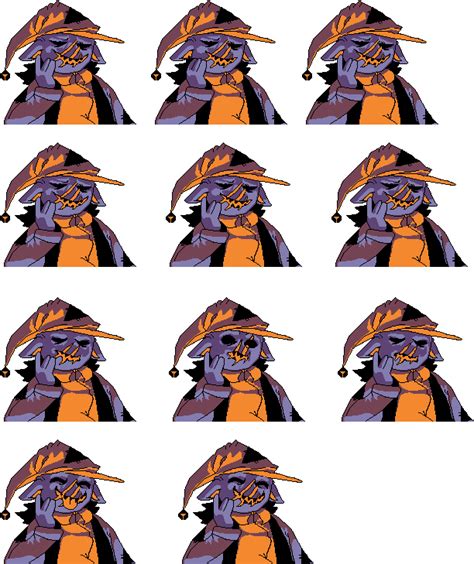 Deltaswap jevil spritesheet by pennystatic on DeviantArt