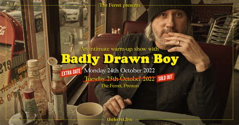 Badly Drawn Boy - An intimate warm-up show - Monday (SOLD OUT!) — The ...