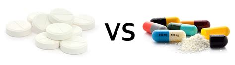 Tablets vs Capsules : difference in of marketing, cost, absorption, etc ...