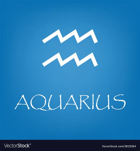 Aquarius Zodiac Symbol