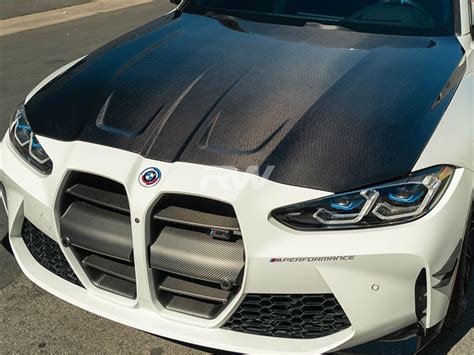 BMW G80 M3 G82 G83 M4 OEM Style Carbon Fiber Hood 2021+