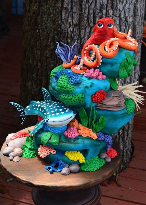 32+ Inspiration Photo of Dory Birthday Cake - birijus.com