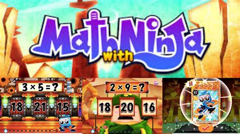 Math Ninja - Multiplication Educational Gameplay for Kids!! - YouTube