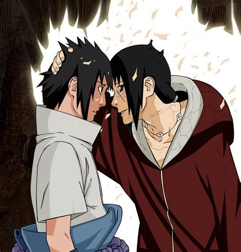 Naruto 590-Itachi and Sasuke by Salty-art on DeviantArt