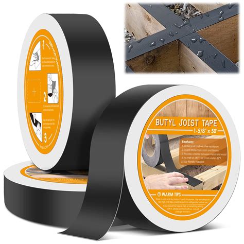 Buy PACETAP Deck Joist Tape for Decking 1-58" x 50', 3 Rolls Waterproof ...