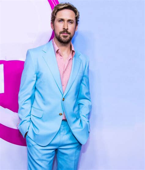 Barbie Red Carpet Ryan Gosling Blue Suit