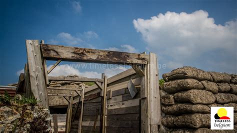 The only preserved Belgian trench system from the First World War