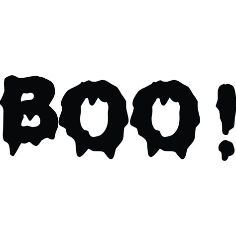 BOO Halloween Wall Sticker / Decal - World of Wall Stickers