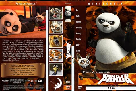 Kung Fu Panda - Movie DVD Custom Covers - 2008 Kung Fu Panda :: DVD Covers