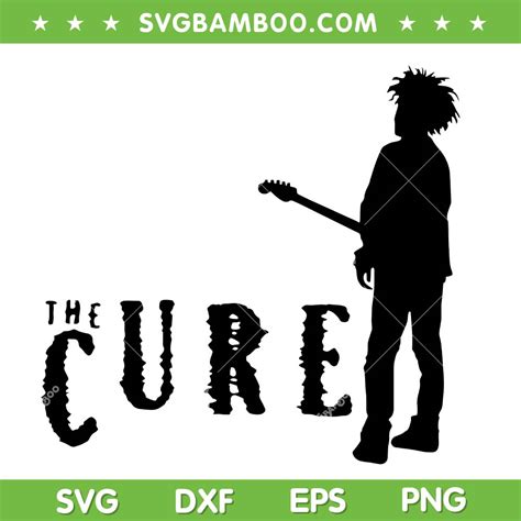 The Cure Band SVG PNG