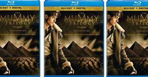 The Mummy Trilogy Blu-ray + Digital ONLY $9.99 (Regularly $20)