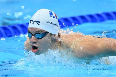 Natation : La mue américaine de Léon Marchand, candidat à la médaille ...