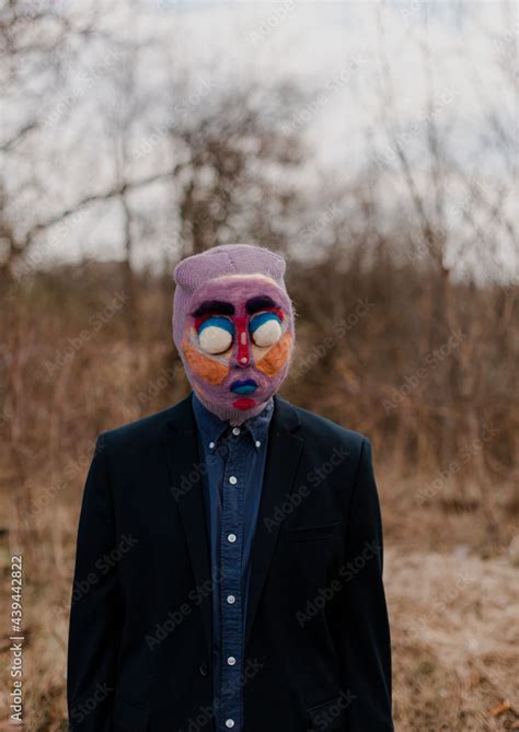 creepy mask Stock Photo | Adobe Stock