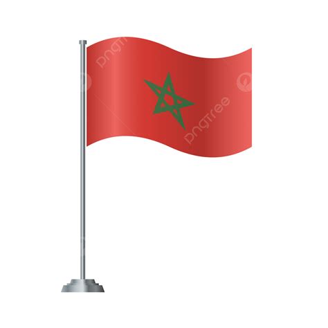 Morocco Ffag, Morocco, Flag, Morocco Flag PNG and Vector with ...