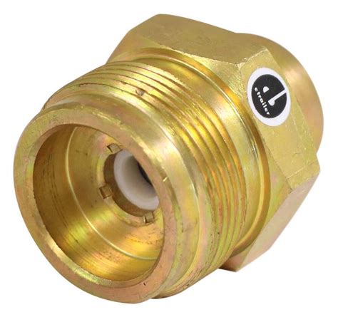 Propane Adapter Fitting - Disposable Cylinder Port x 1/4" Female NPT JR ...