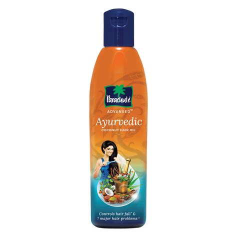 Buy Parachute Advansed Ayurvedic Coconut Hair Oil, Controls Hairfall ...