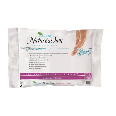 Nature's Own 40-lb Salt Potassium Chloride at Lowes.com