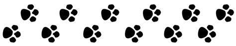 Paw print tattoos on dog paw prints scroll clipart 3 6 - Clipartix