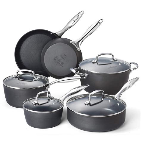 The 10 Best Cookware Set Nonstick Scratch Resistant Oven Safe - Home ...