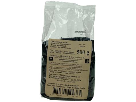 Black Sesame Seeds, 10 X 500 G - We connect people and cultures.