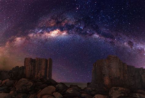 galaxy, Milky, Way, Stars, Desert, Night, Rocks, Stones Wallpapers HD ...