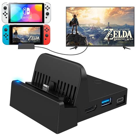 Buy Ukor TV Docking Station for Switch - Portable Charging Stand and ...