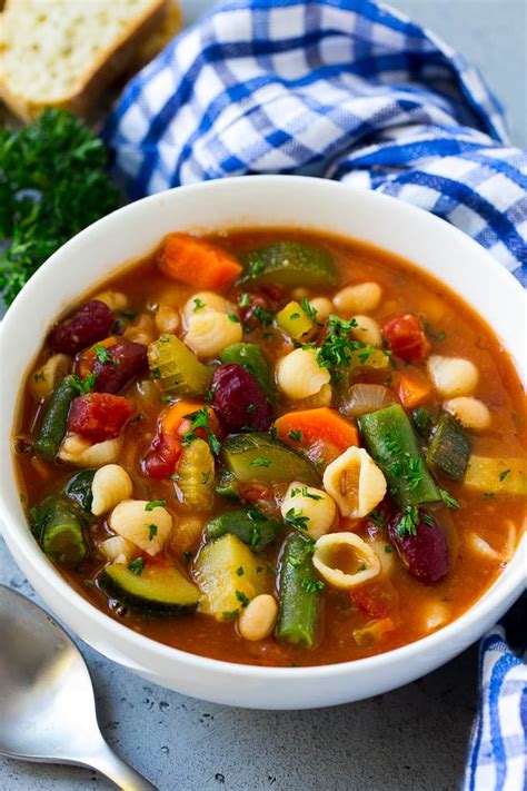 Olive Garden Minestrone Soup - Dinner at the Zoo