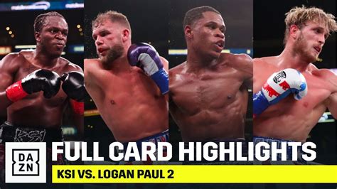 LOOKING BACK | Full Card Highlights: KSI vs. Logan Paul 2 - YouTube