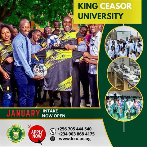 2023/2024 January Intake Now Open - King Ceasor University