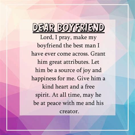 90 Powerful Prayer For Boyfriend – Prayer For Lover Success, Blessings ...