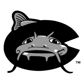 Carolina Mudcats Logo Black and White – Brands Logos