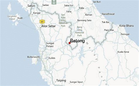 Peta Betong Sarawak