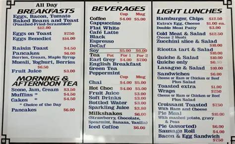 Lighthouse Cafe Menu, Menu for Lighthouse Cafe, Mandurah, City of ...