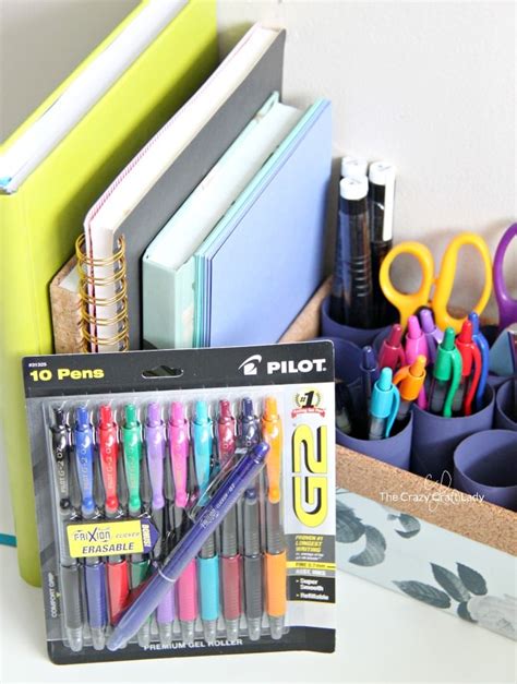 Making an Upcycled DIY Pen Organizer for your Work Space - The Crazy ...