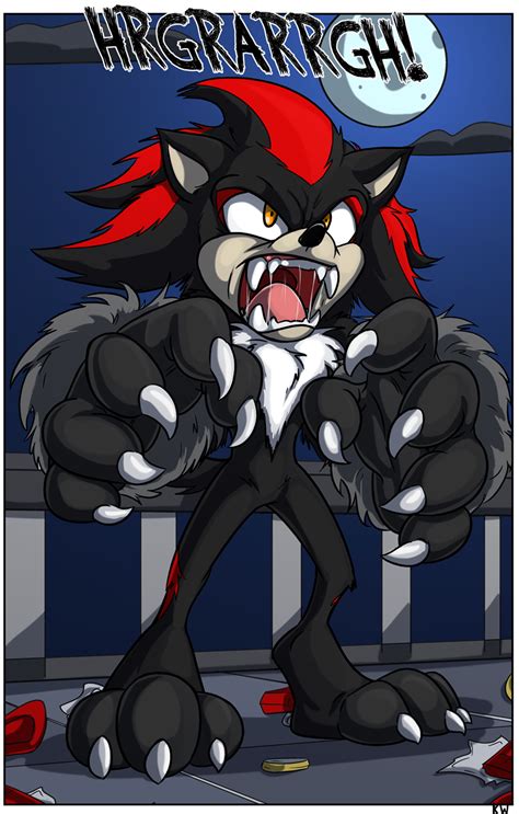 Shadow the Werehog transformation Part 4 - Shadow The Hedgehog Fan Art ...