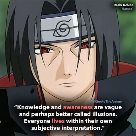 Itachi Naruto Best Quotes : In this world, whenever there is light ...