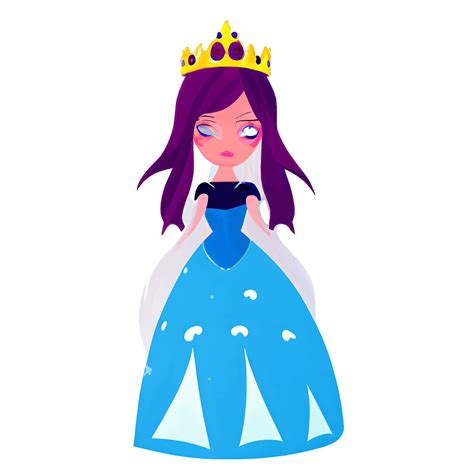 Sad Princess Graphic · Creative Fabrica