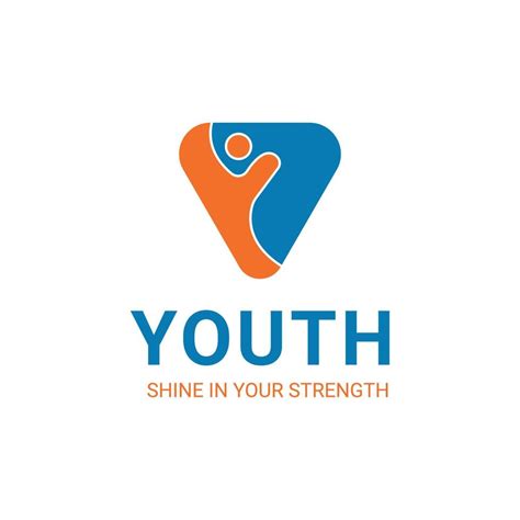 youth logo design 21627567 Vector Art at Vecteezy