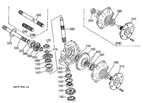 67401-56830 Kubota HUB FRONT WHEEL