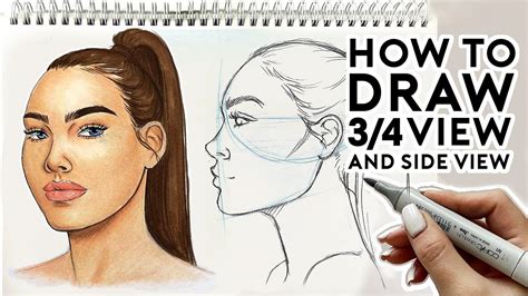 How To Draw A Face Side On - Creativeconversation4