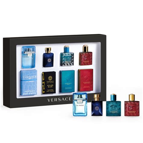 Versace Mens Miniature Fragrance Gift Set | Scentstore