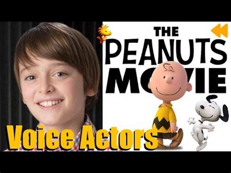 "The Peanuts Movie" Voice Actors and Characters - YouTube