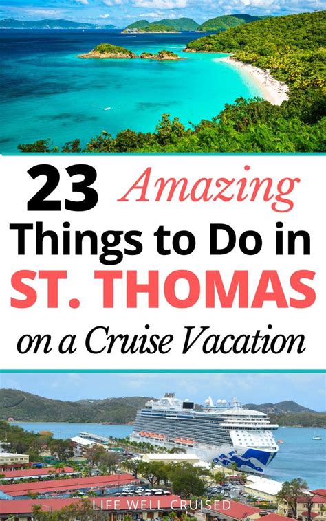 23 Best Things to Do in St Thomas on a Cruise | Cozumel cruise, Cruise ...