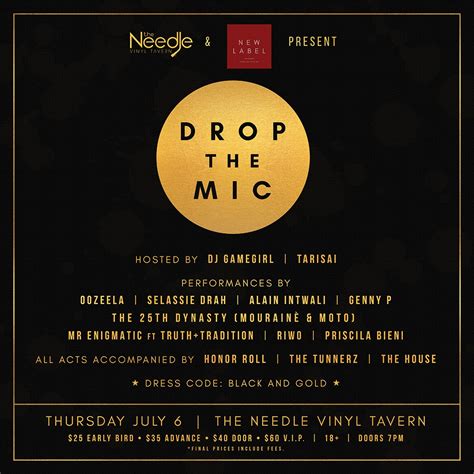 Drop The Mic - SponsorMyEvent