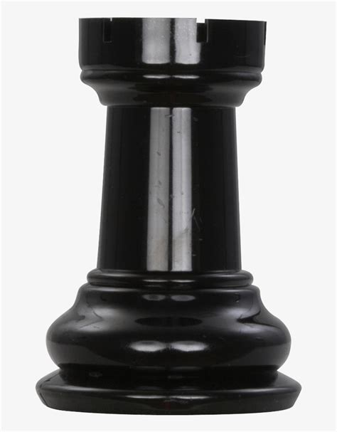 Black Rook Chess Piece Transparent PNG - 1000x1000 - Free Download on ...