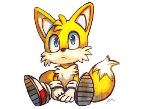 Baby Tails The Fox And Sonic